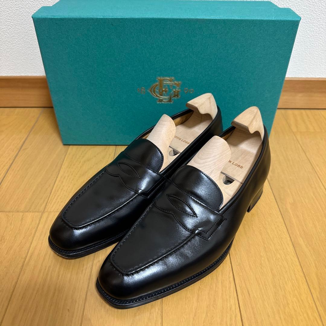 EDWARD GREEN ローファー　ブラックカーフPIMLICO