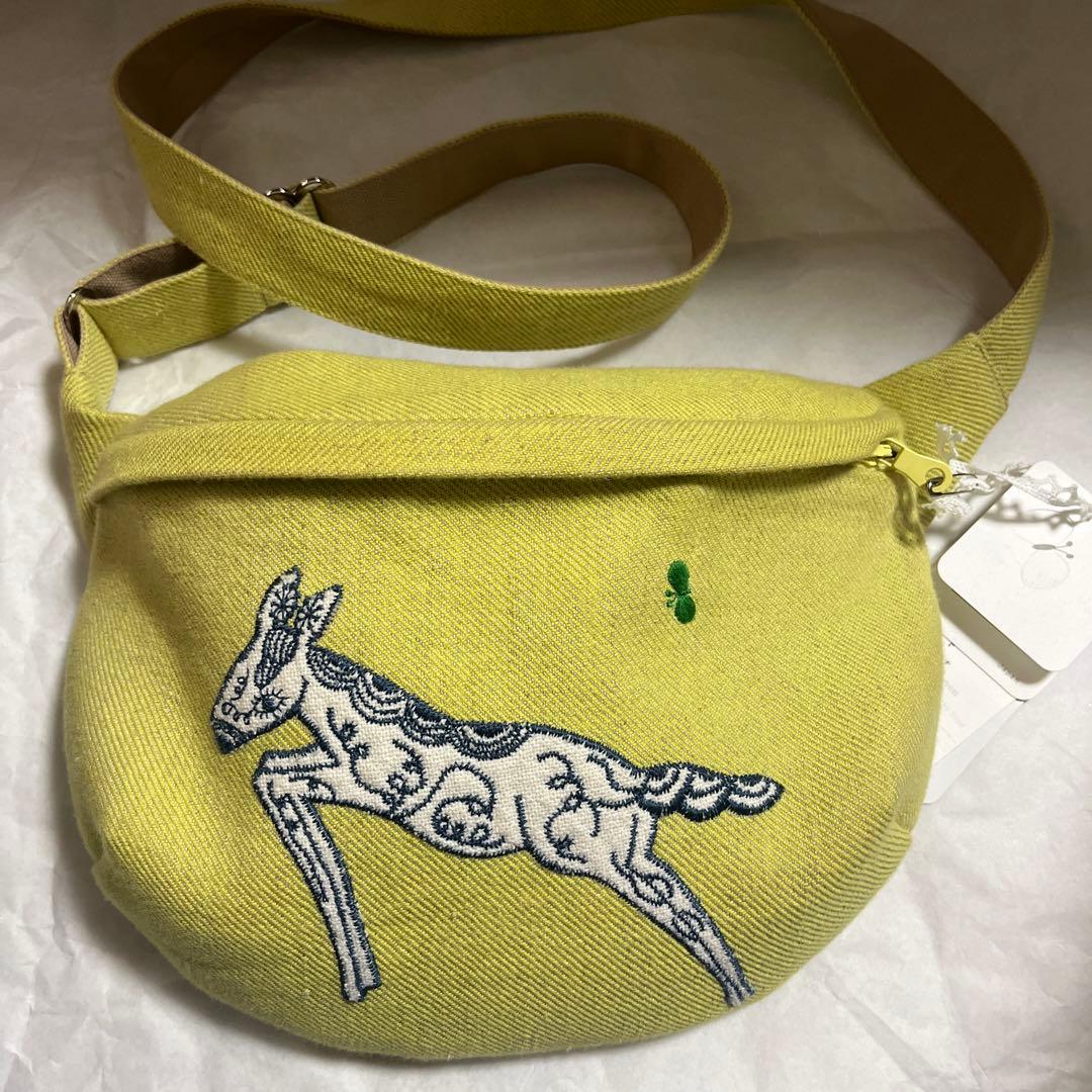 最終minä perhonen パプリッコボディバッグ イエロー