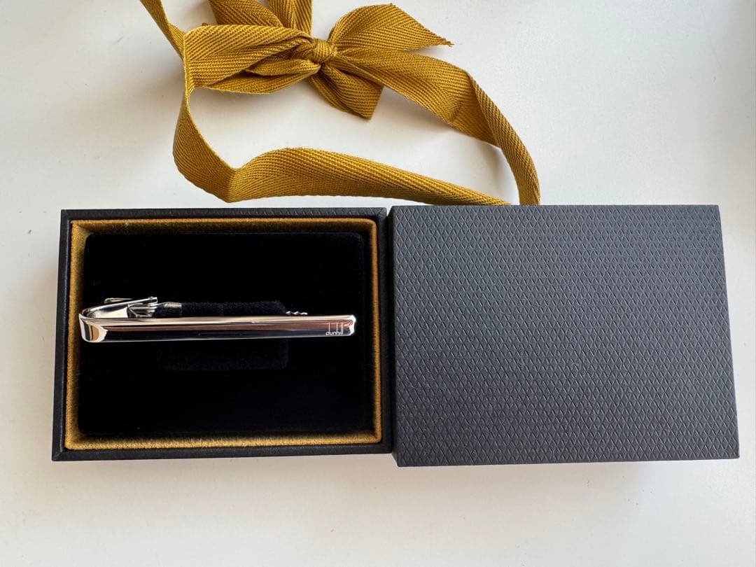 【新品未使用】　Dunhill ダンヒル シルバー ネクタイピン