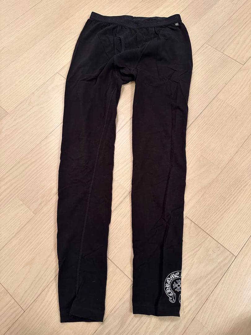 クロムハーツ レギンス　ロゴ　スパッツ　足首ロゴ　正規品☆美品