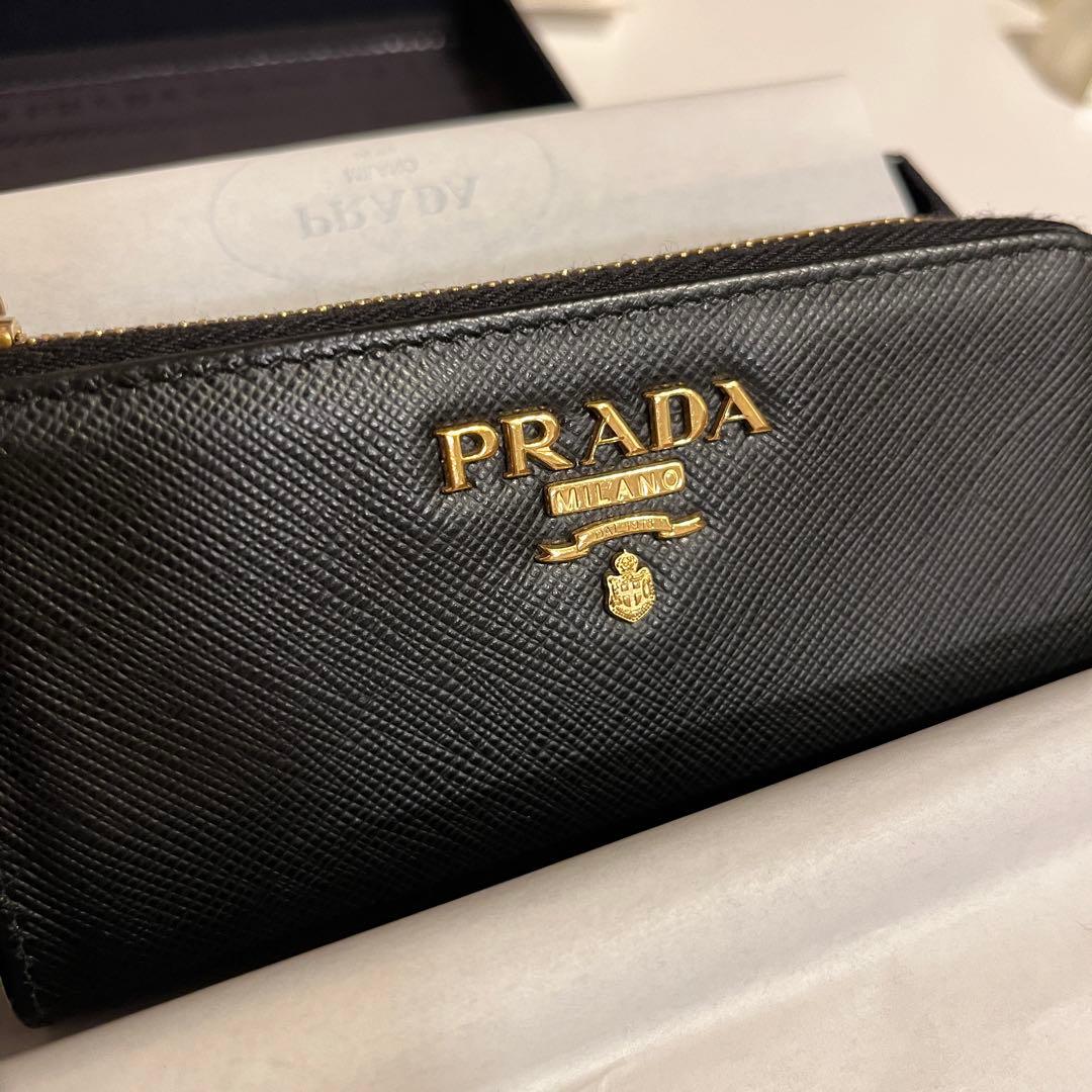 PRADA プラダ サフィアーノ キーリング 小銭入れ ケース
