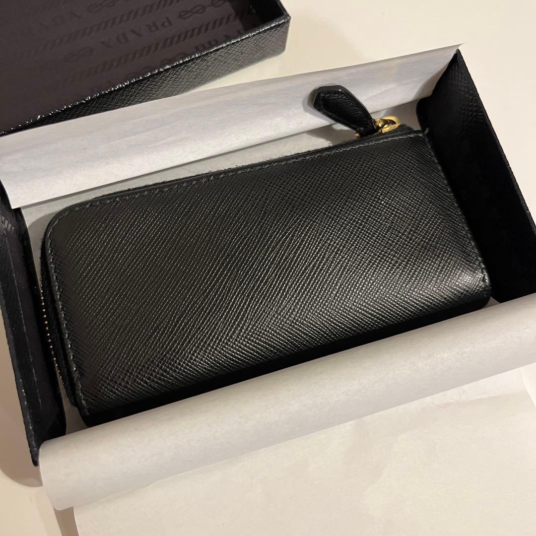 PRADA プラダ サフィアーノ キーリング 小銭入れ ケース