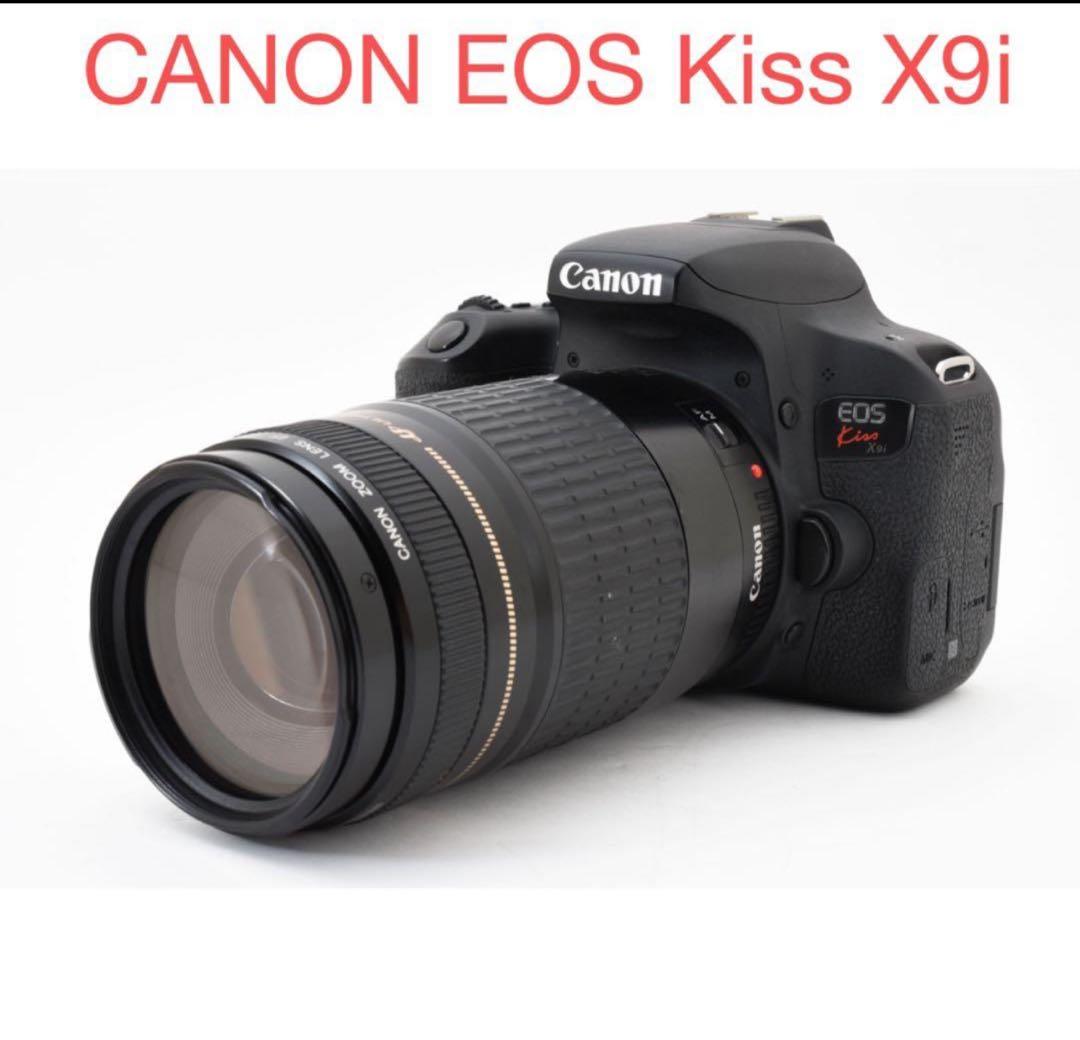 一眼レフカメラ/Canon EOS Kiss X9i望遠レンズセット