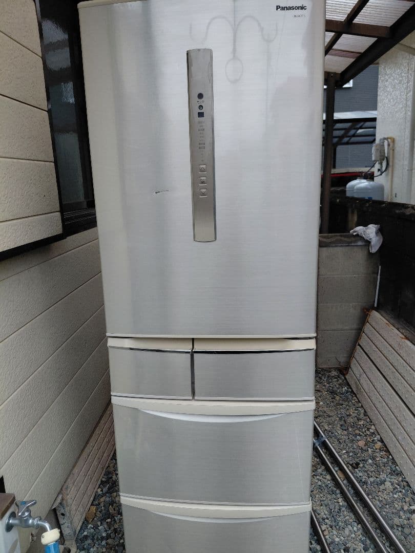 Panasonic 冷蔵庫 NR -E435T-Nシルバー 4段棚