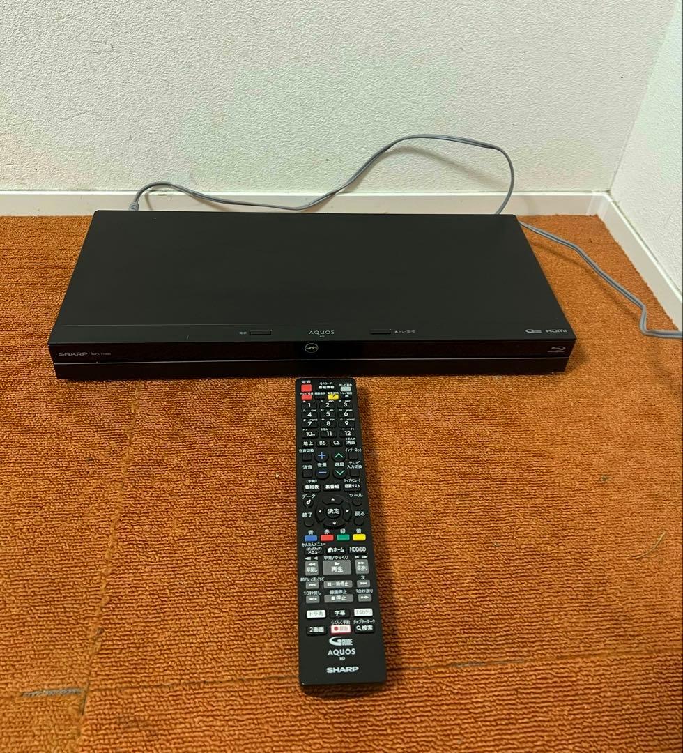 シャープ 1TB ブルーレイレコーダー 「BD-NT1000」DVDレコーダー