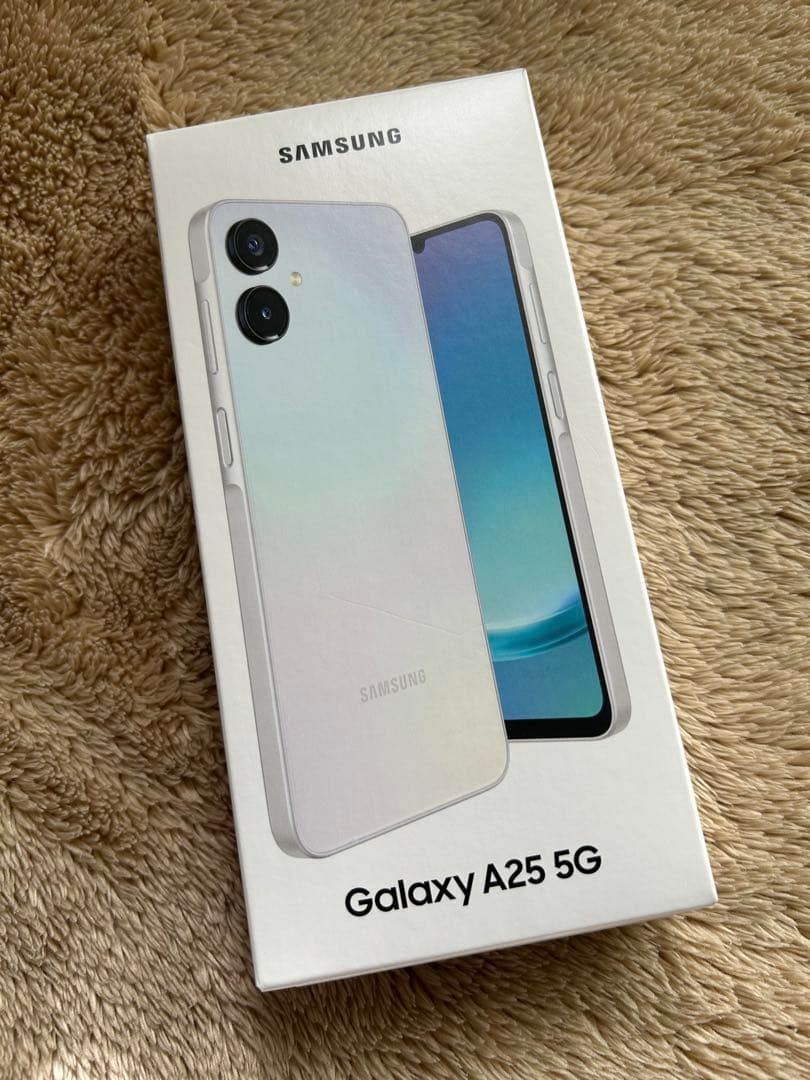 新品未使用Samsung Galaxy A25 5G 本体 ライトブルー