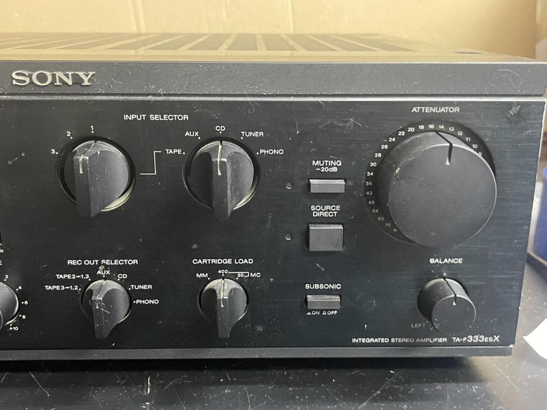 SONY TA-F333ESX プリメインアンプ