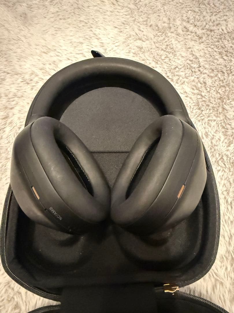 WH-1000XM ワイヤレスヘッドホン ブラック ノイズキャンセリング