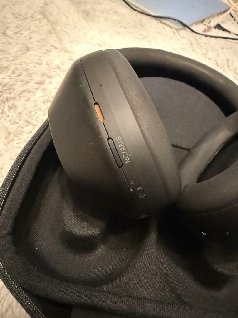 WH-1000XM ワイヤレスヘッドホン ブラック ノイズキャンセリング