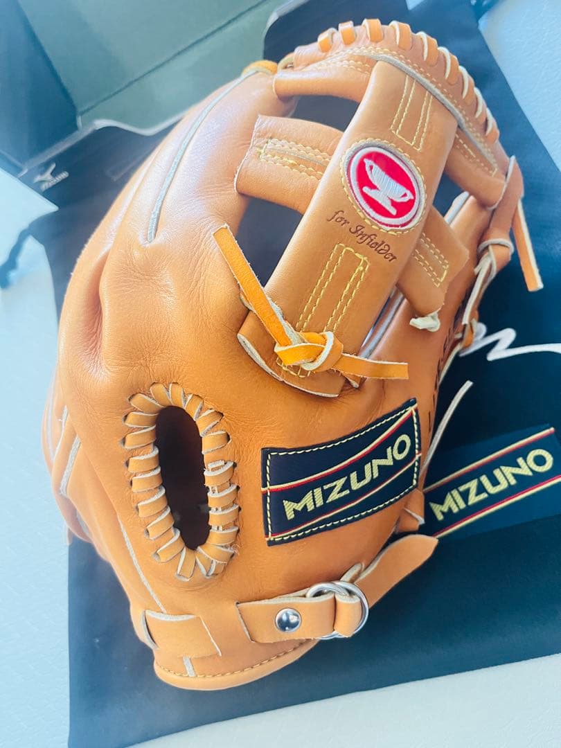 MIZUNO World Win 硬式グローブ 赤カップ