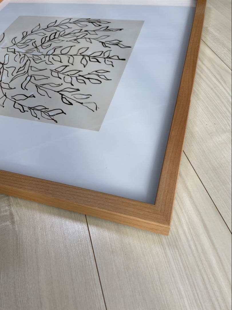 低木　アンリマティス　ポスター　フレーム付き　北欧　大判　特大