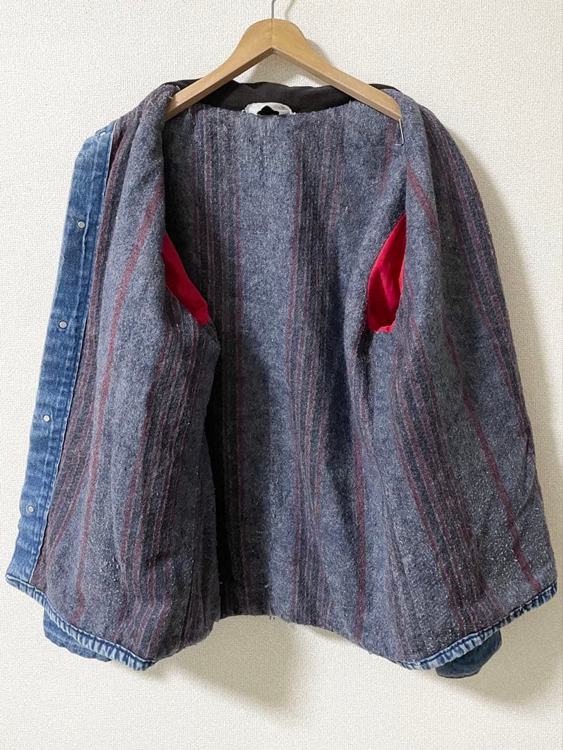 70〜80's Key IMPERIAL デニムカバーオール　裏ブランケット