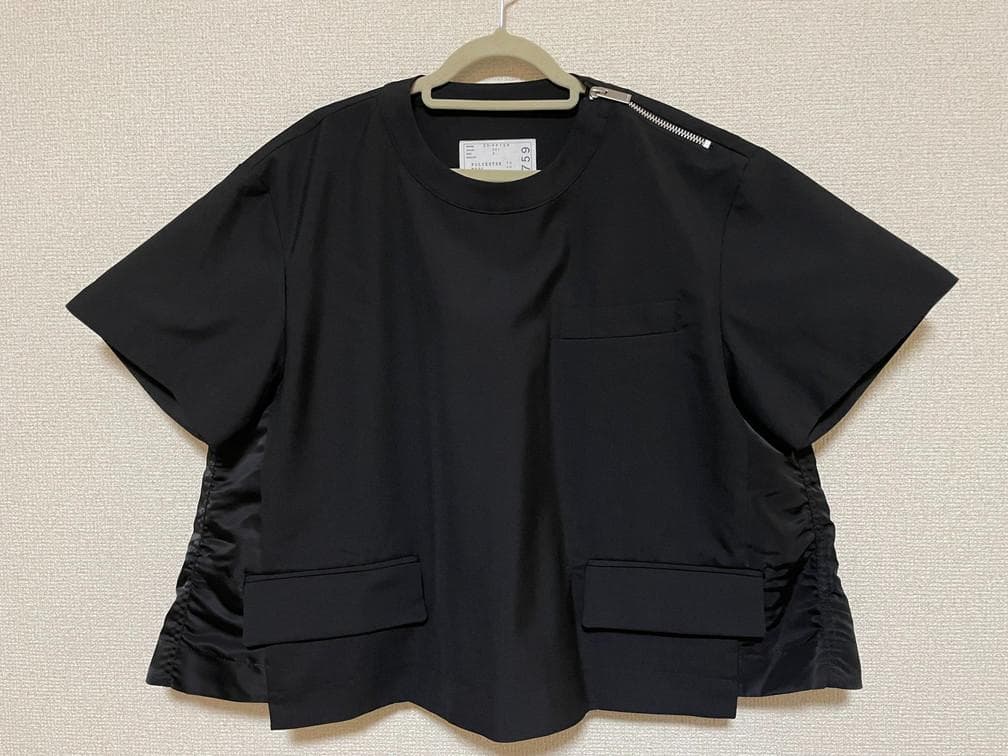 ★23SS★　sacai サカイ　MA1 ドッキング　カットソー　Ｔシャツ