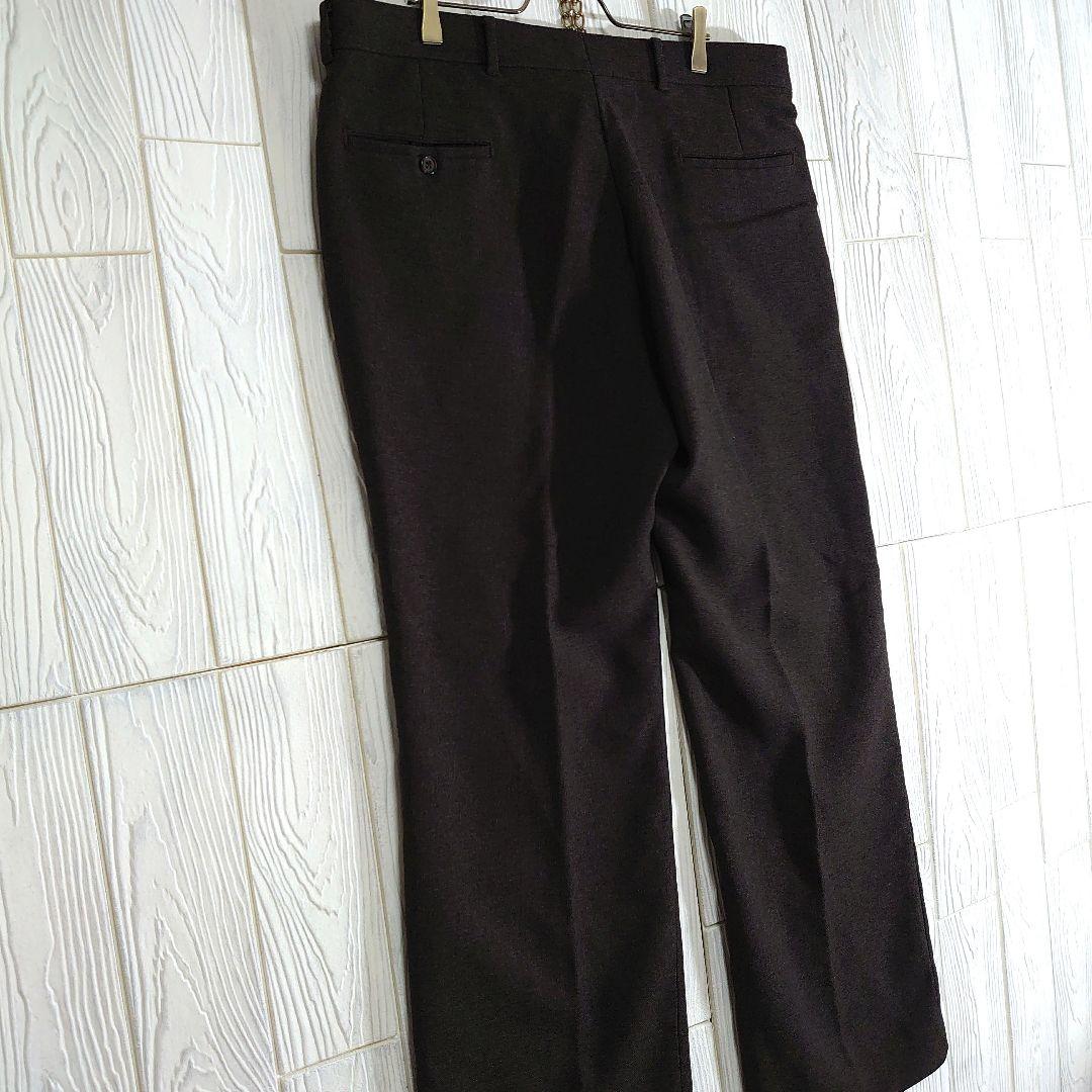 リーバイス アクションスラックス W36 チャコール セミフレア ヴィンテージ