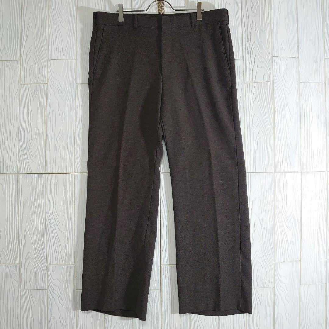 リーバイス アクションスラックス W36 チャコール セミフレア ヴィンテージ