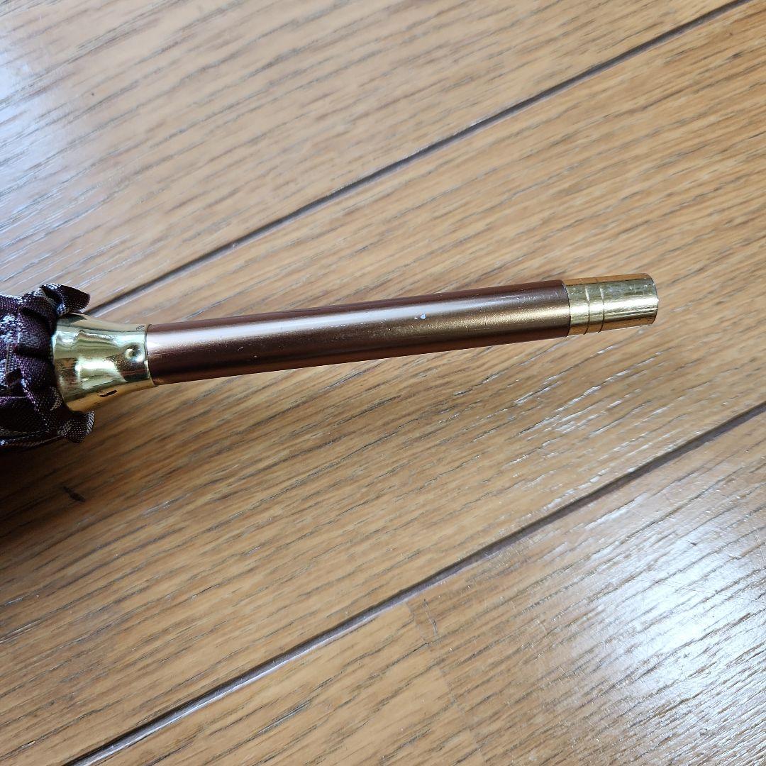 セリーヌ長傘 茶色