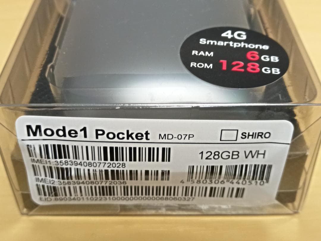 中古 Mode1 POCKET RAM 6GB 128GB