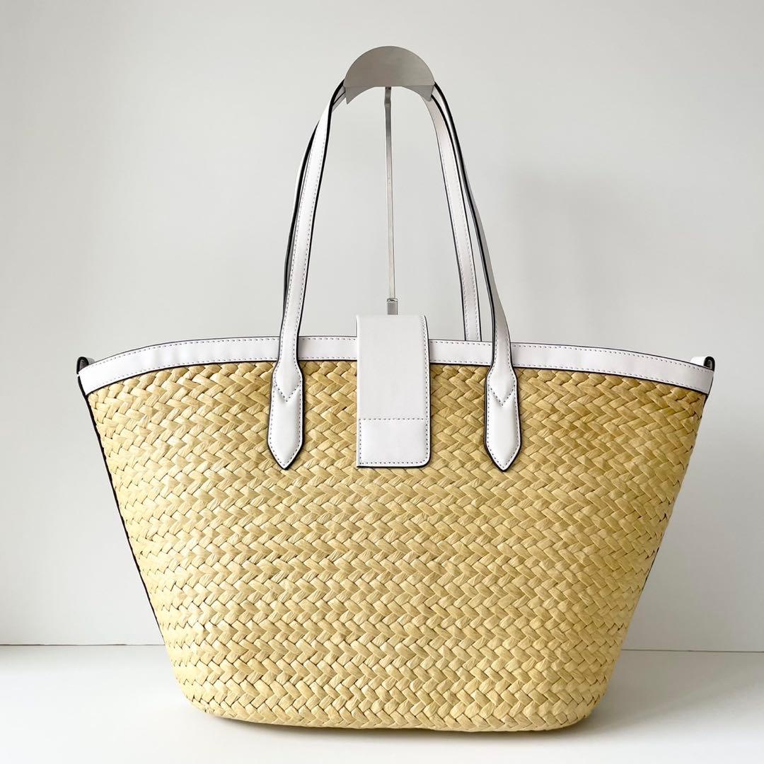 【新品】MICHAEL KORS かごバッグ トートバッグ フリンジ