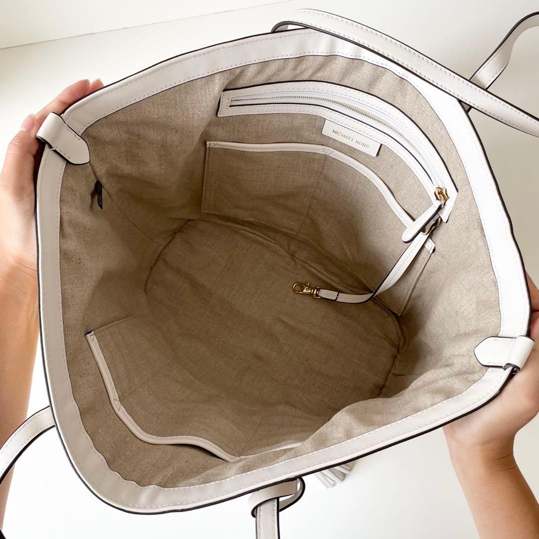 【新品】MICHAEL KORS かごバッグ トートバッグ フリンジ