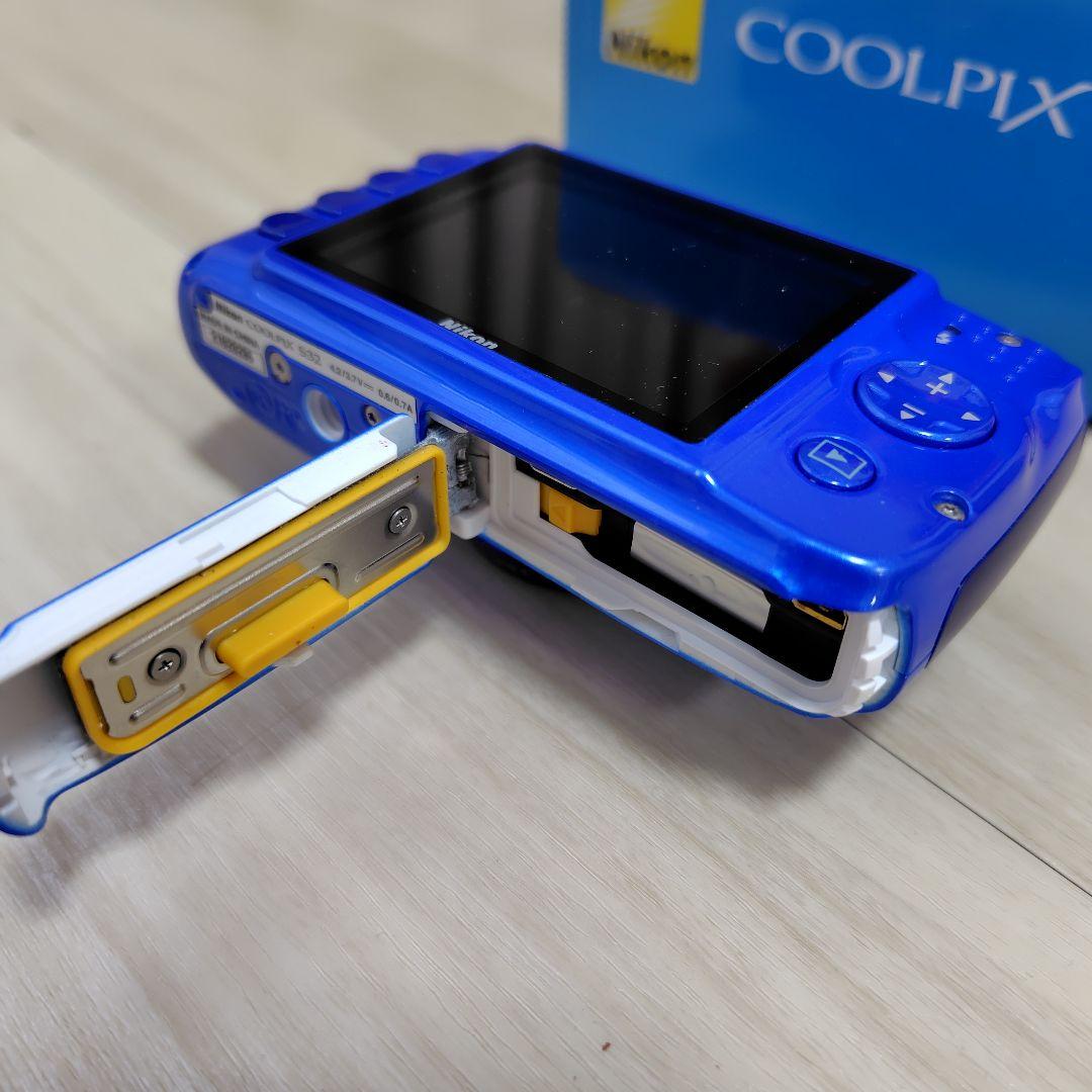 NIKON COOLPIX S32 青 防水