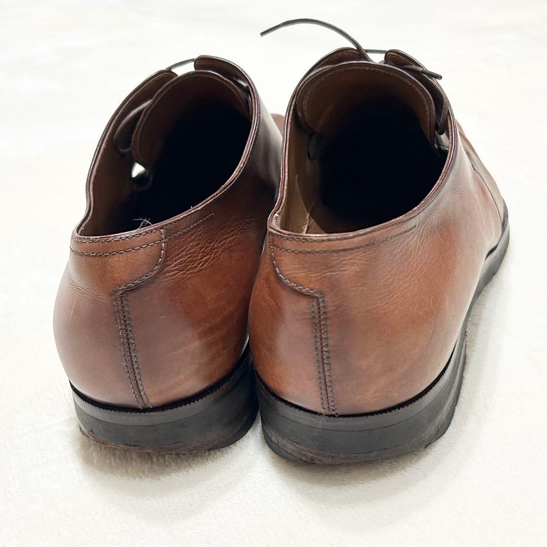 美品 Berluti ベルルッティ 革靴 ブラウン ビジネスシューズ レザー