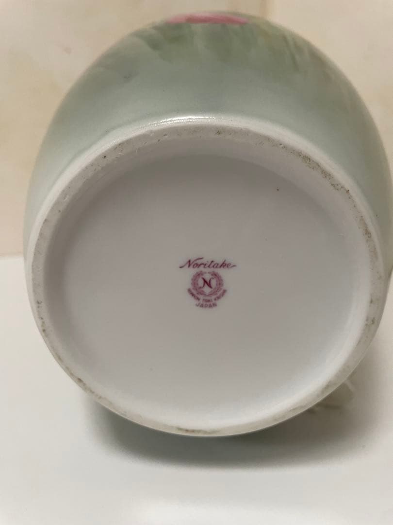 オールドノリタケ　ハンドペイント花瓶