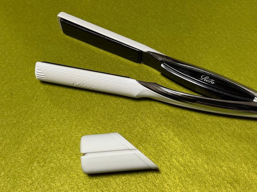 ◆動作品◆ReFa◆リファ◆ビューティックストレートアイロン◆ホワイト◆