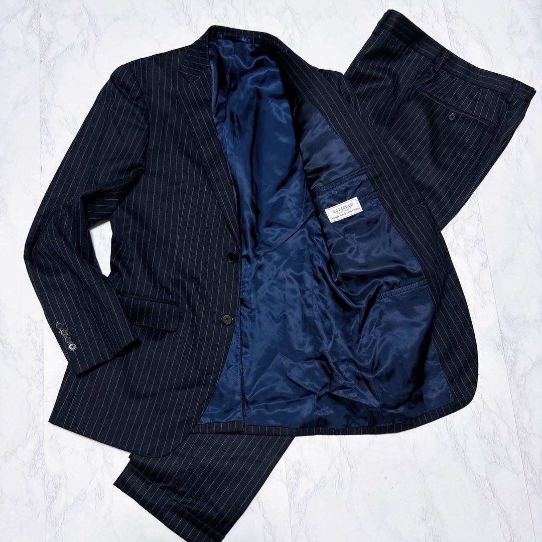 トゥモローランド ブルーワーク NIKKE スーツ ネイビー 紺 46