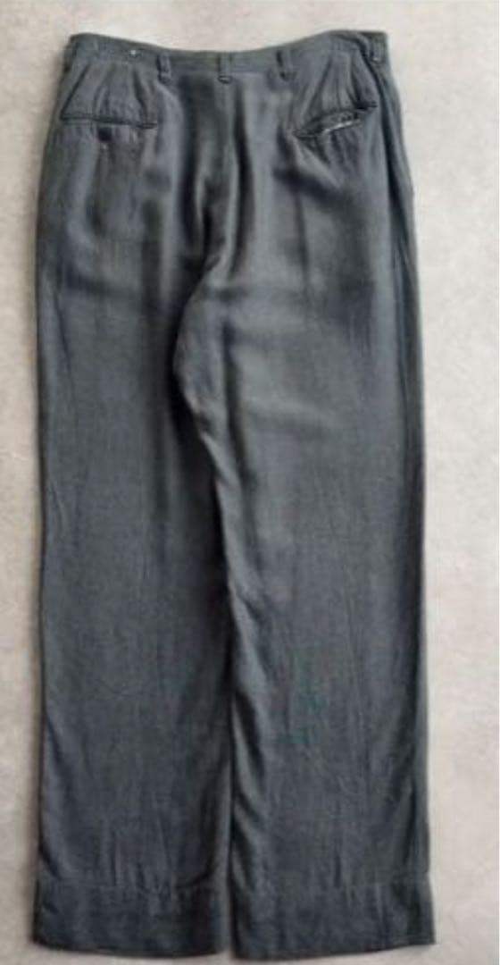 k*e様 50s special グレー レーヨンギャバジン ヴィンテージ スラ