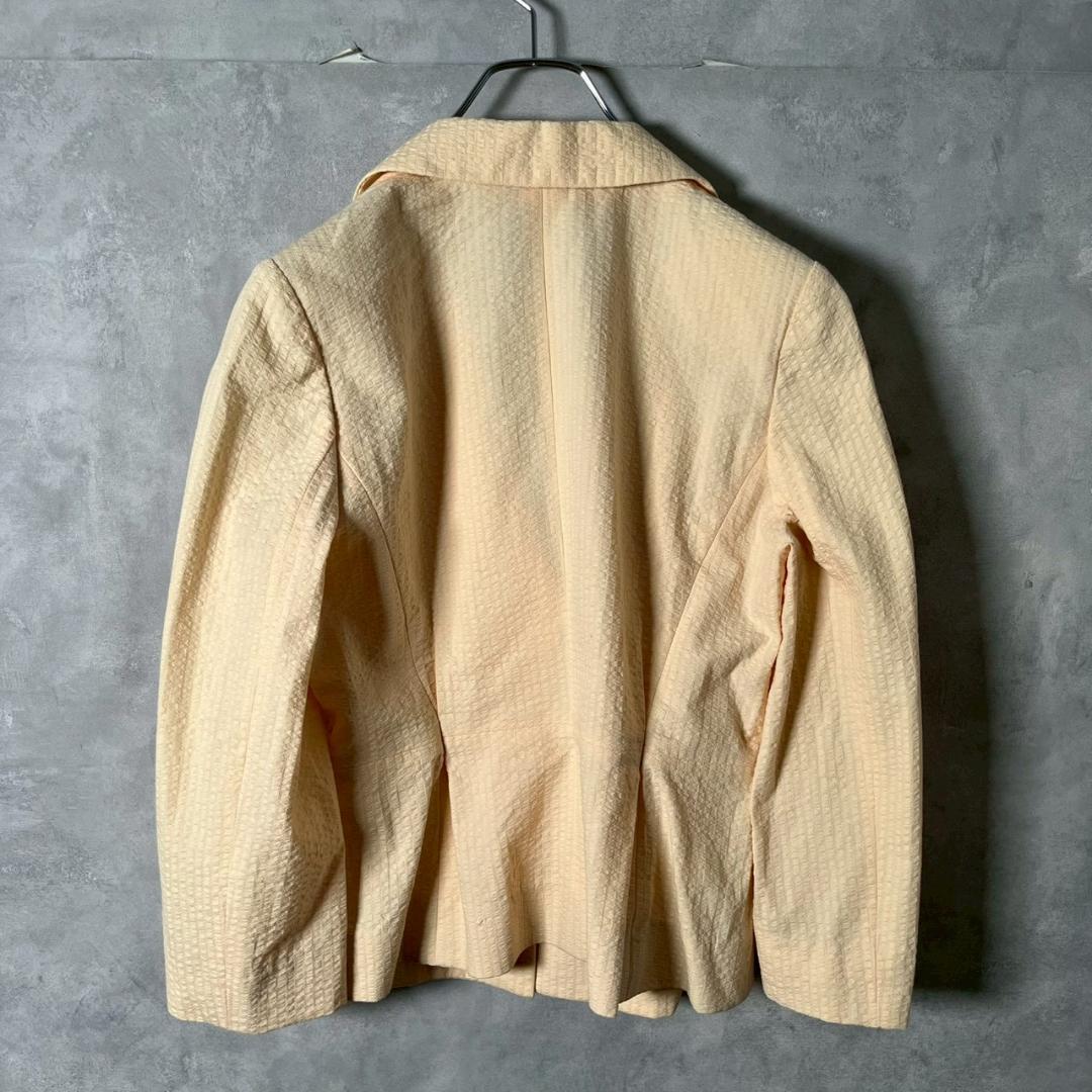 YUKI TORII 刺繍 シルクガーゼ シアサッカー ジャケット N1819