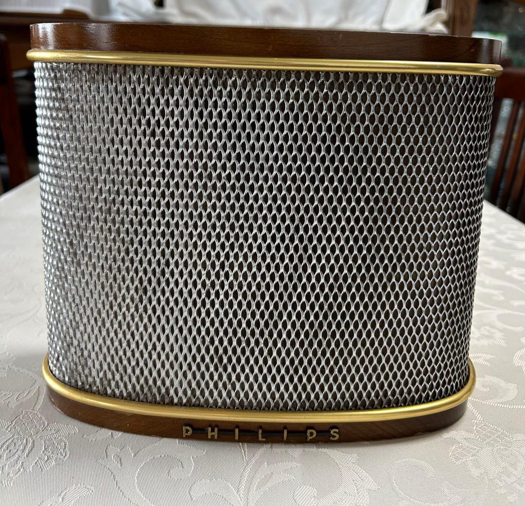 PHILIPSヴィンテージスピーカー ペア 金と銀の競演