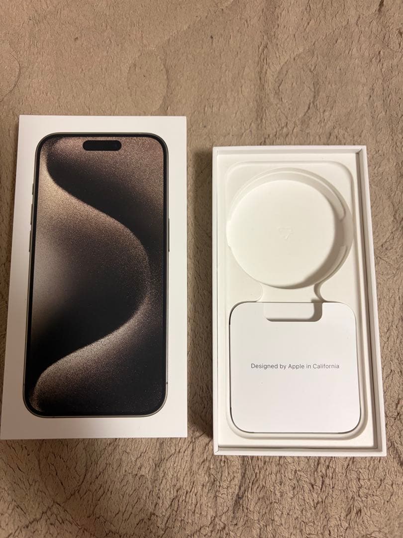 iPhone15Pro 128GB ナチュラルチタニウム