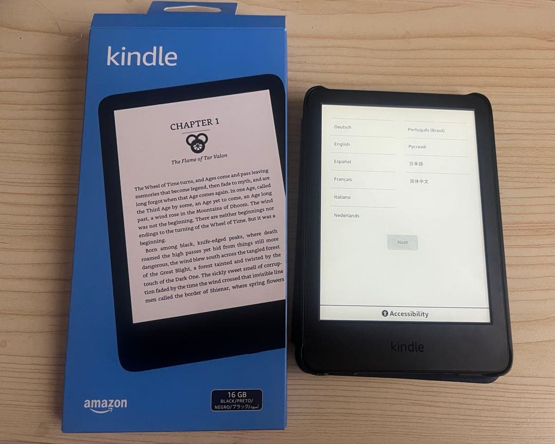 Kindle 電子書籍リーダー 本体 11世代　16G　広告なし充電ケーブルなし