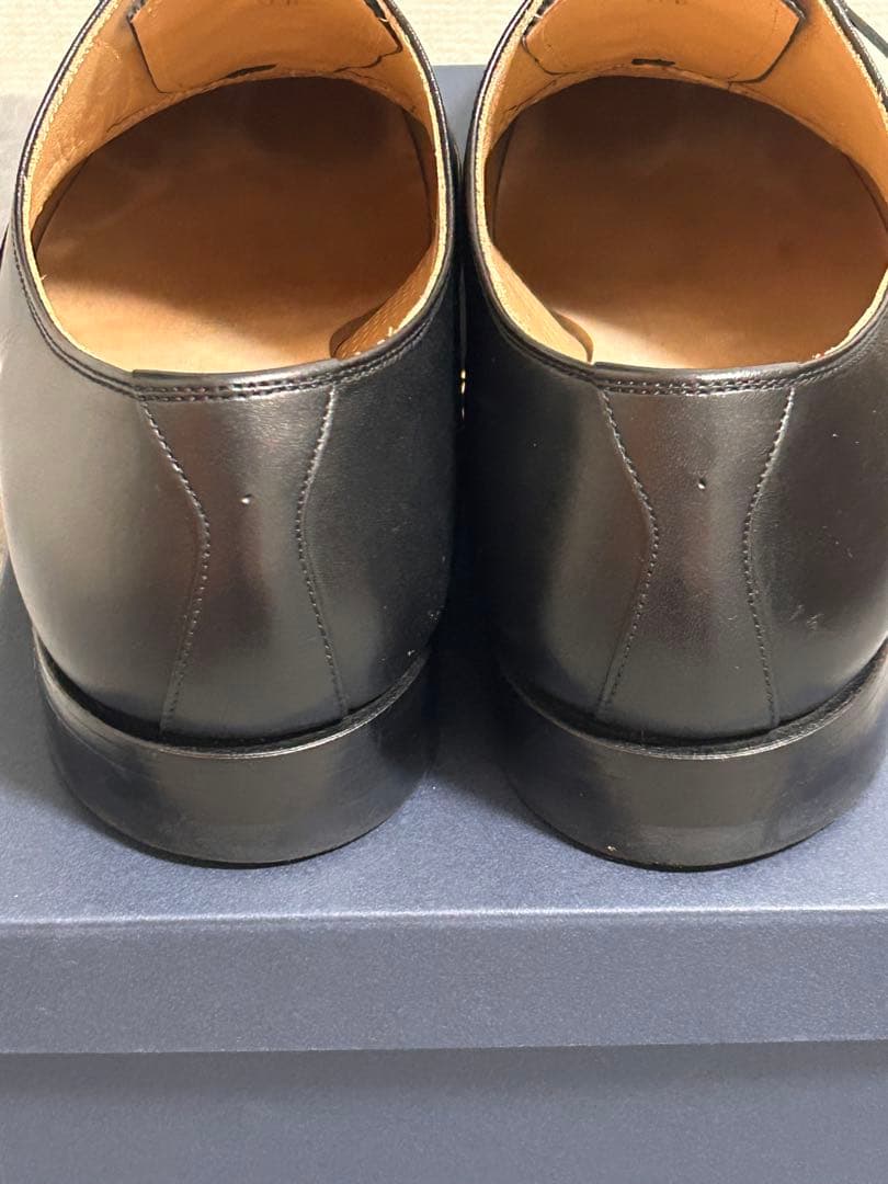 スコッチグレイン HIROKAWA ブラック ドレスシューズ