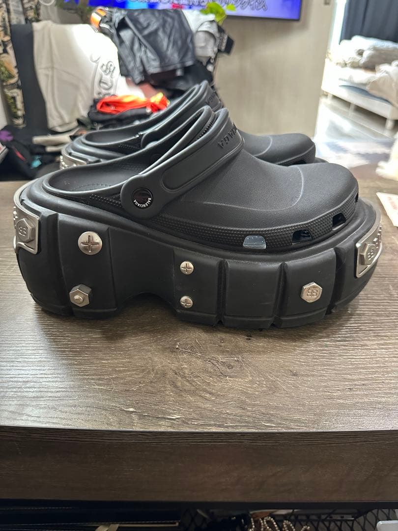 【確実国内正規品】balenciaga × clocks ミュール