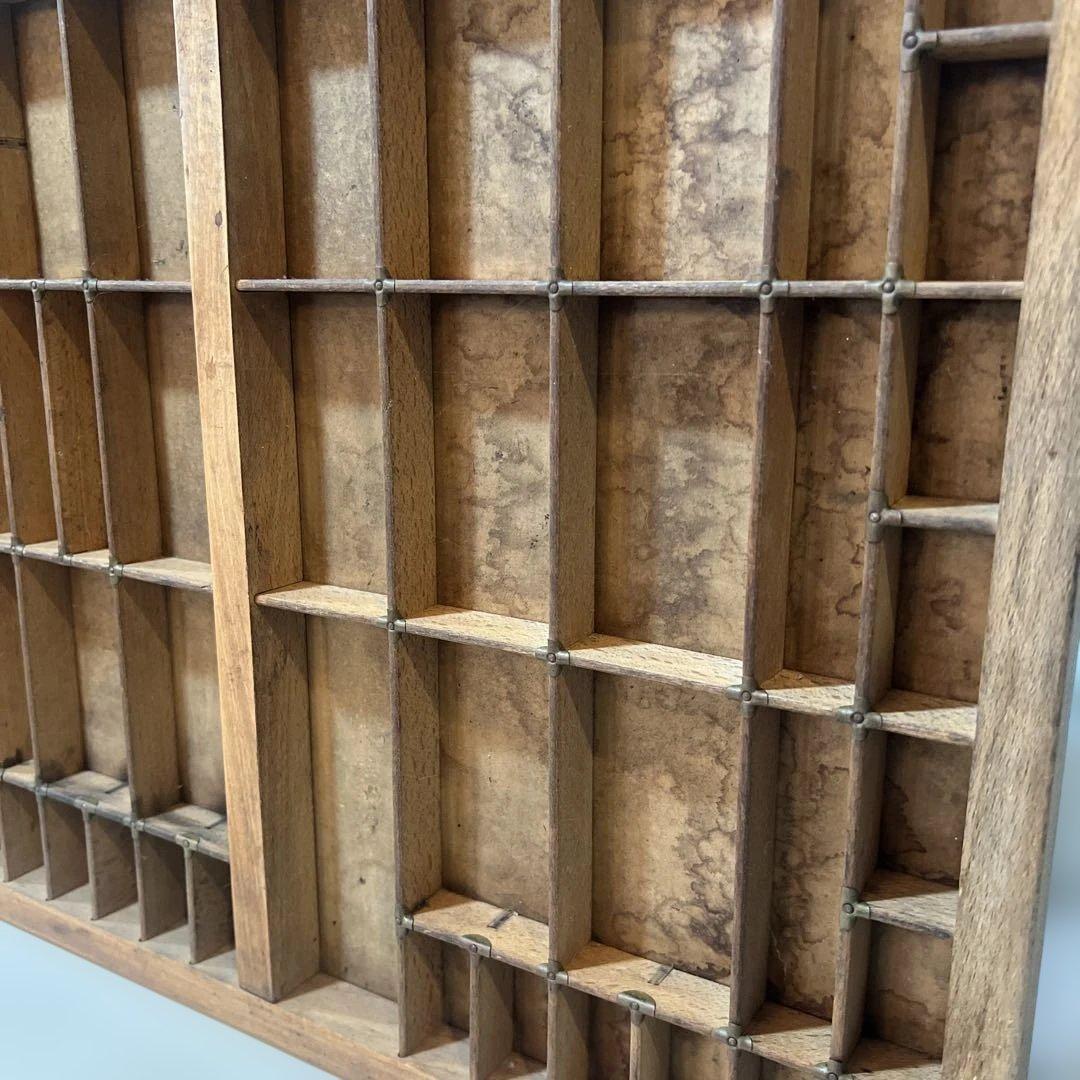 英国アンティークプリンタートレイ