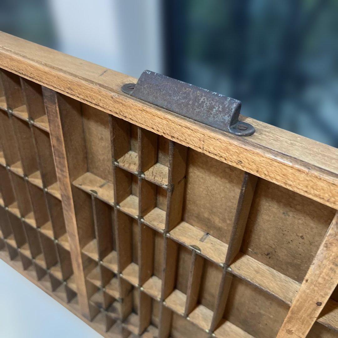 英国アンティークプリンタートレイ