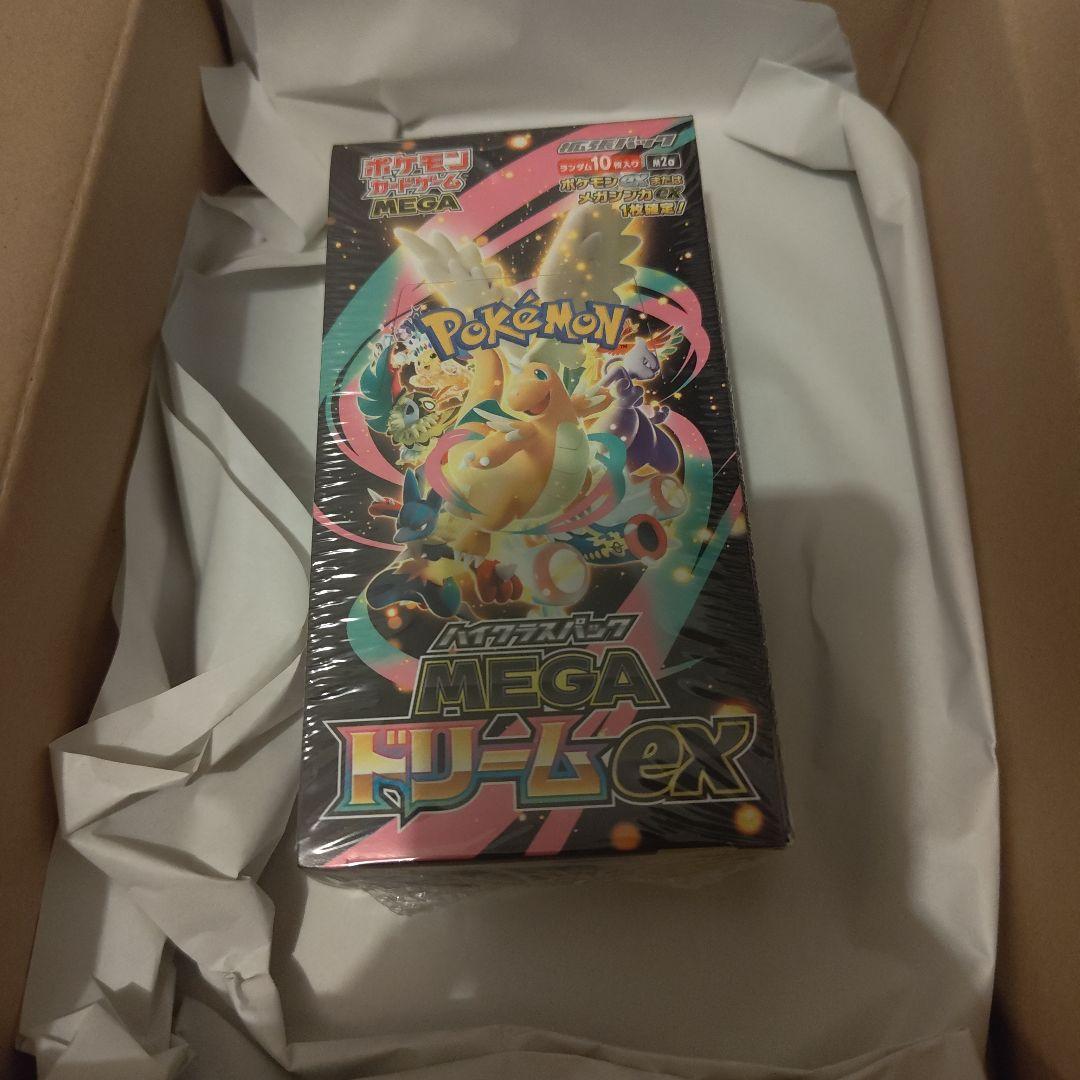 ポケモンカード メガドリームex シュリンク付き 1箱