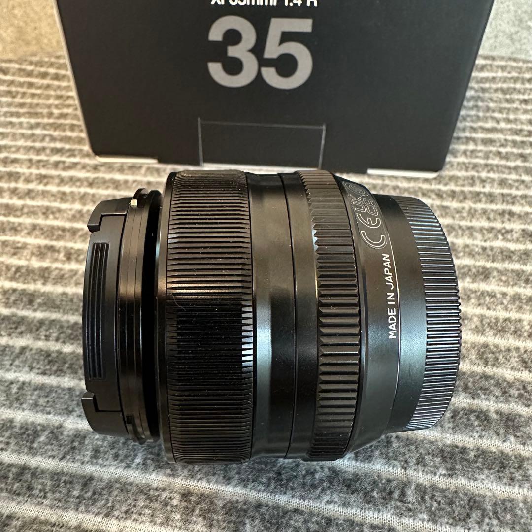 極上品　FUJIFILM XF 35mm F1.4 R レンズ　単焦点