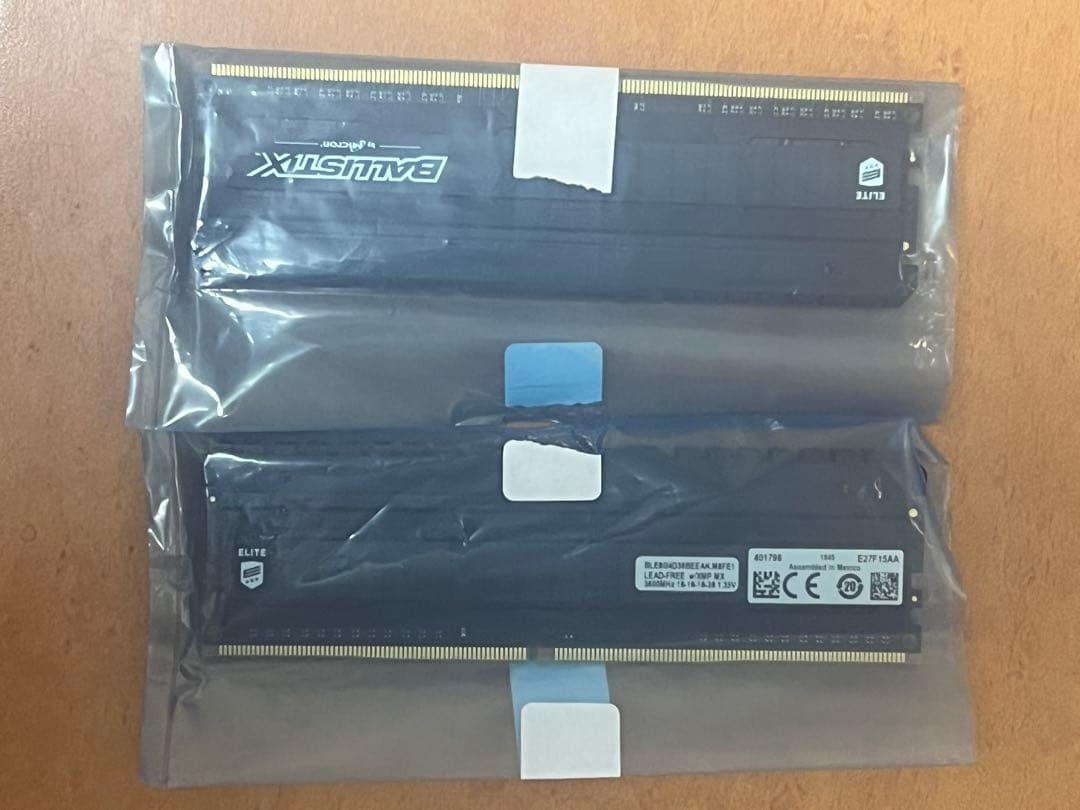 Ballistix DDR4-3600 16GB メモリ