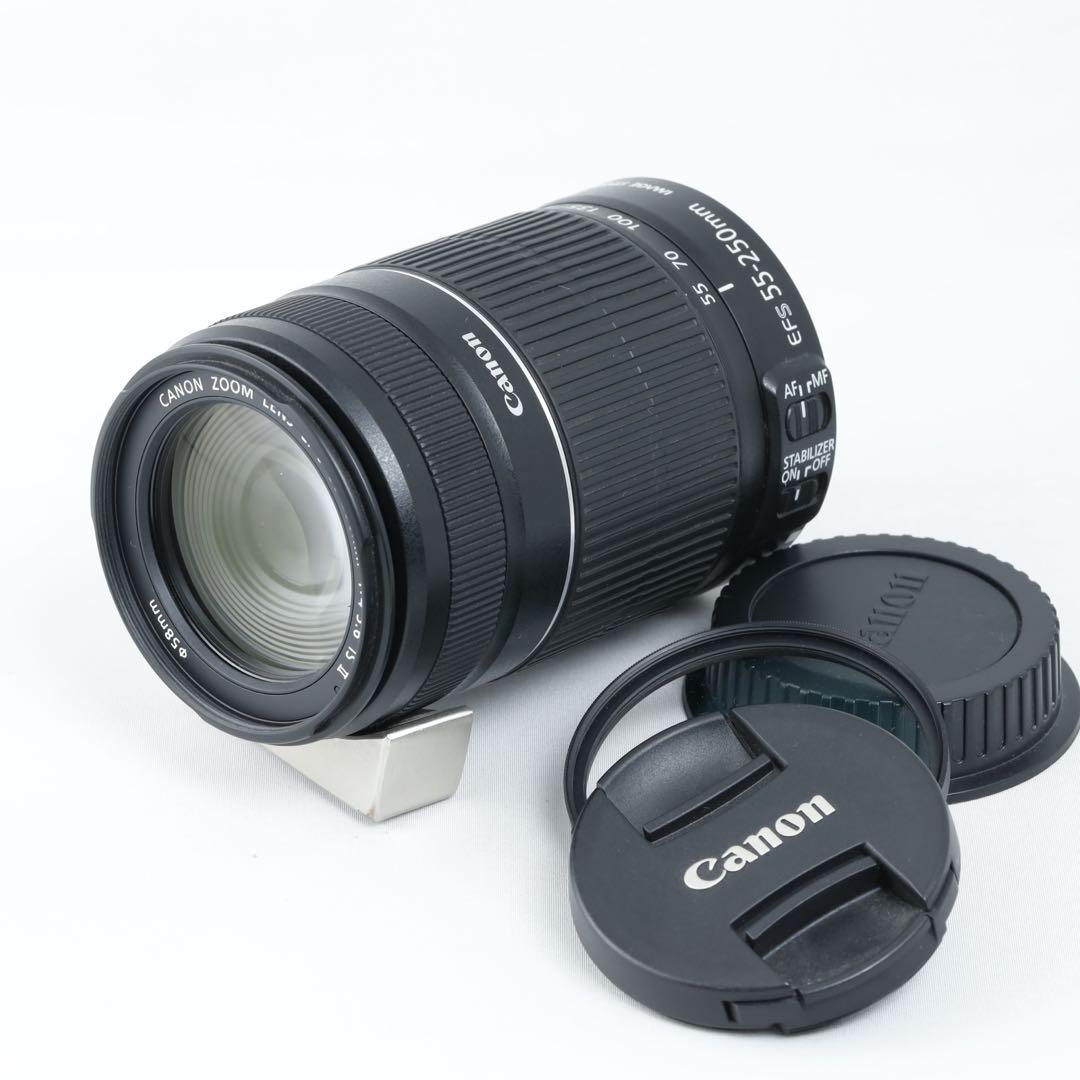 110 ★EF-S55-250IS Ⅱ★CANONキヤノン★望遠ズームレンズ