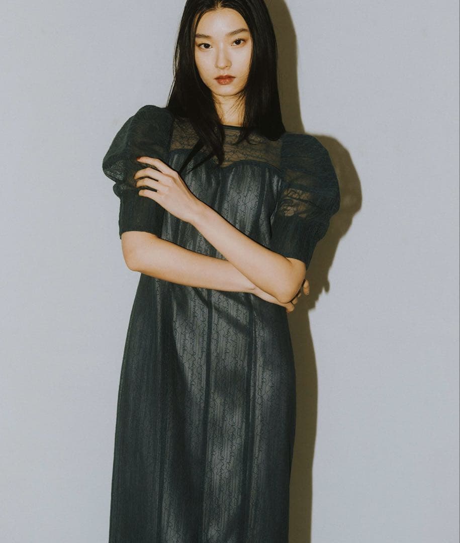 ANDRESD アンドレスド　レタリングレースドレス 結婚式