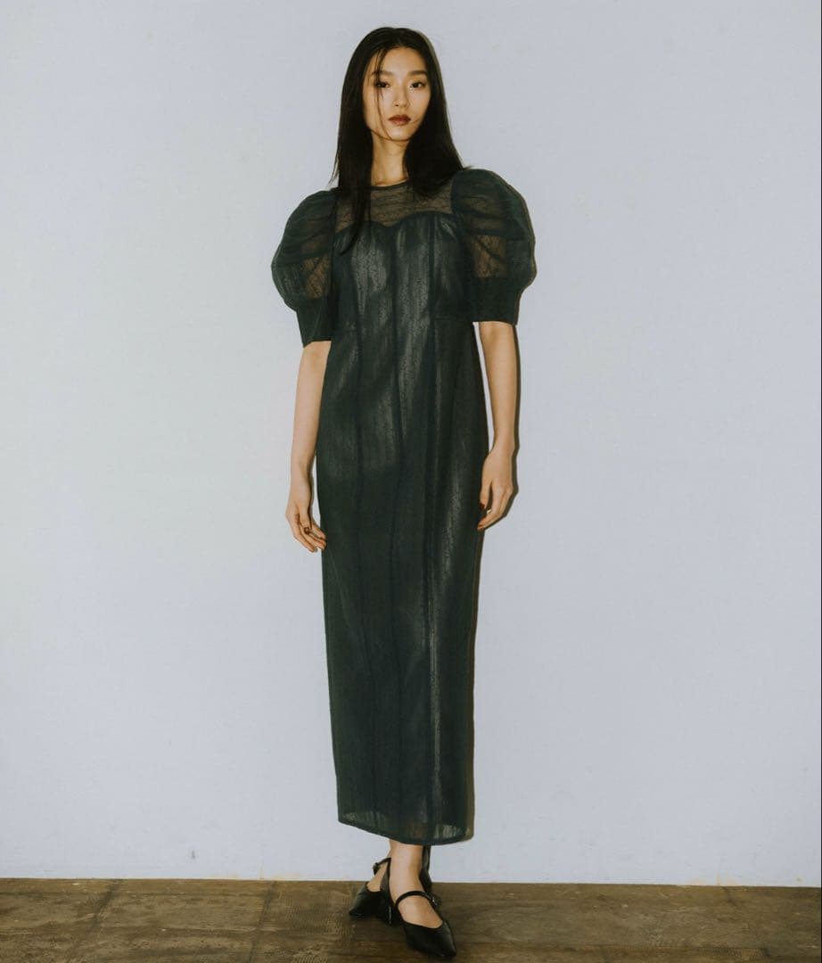 ANDRESD アンドレスド　レタリングレースドレス 結婚式