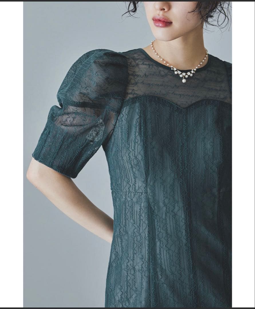 ANDRESD アンドレスド　レタリングレースドレス 結婚式