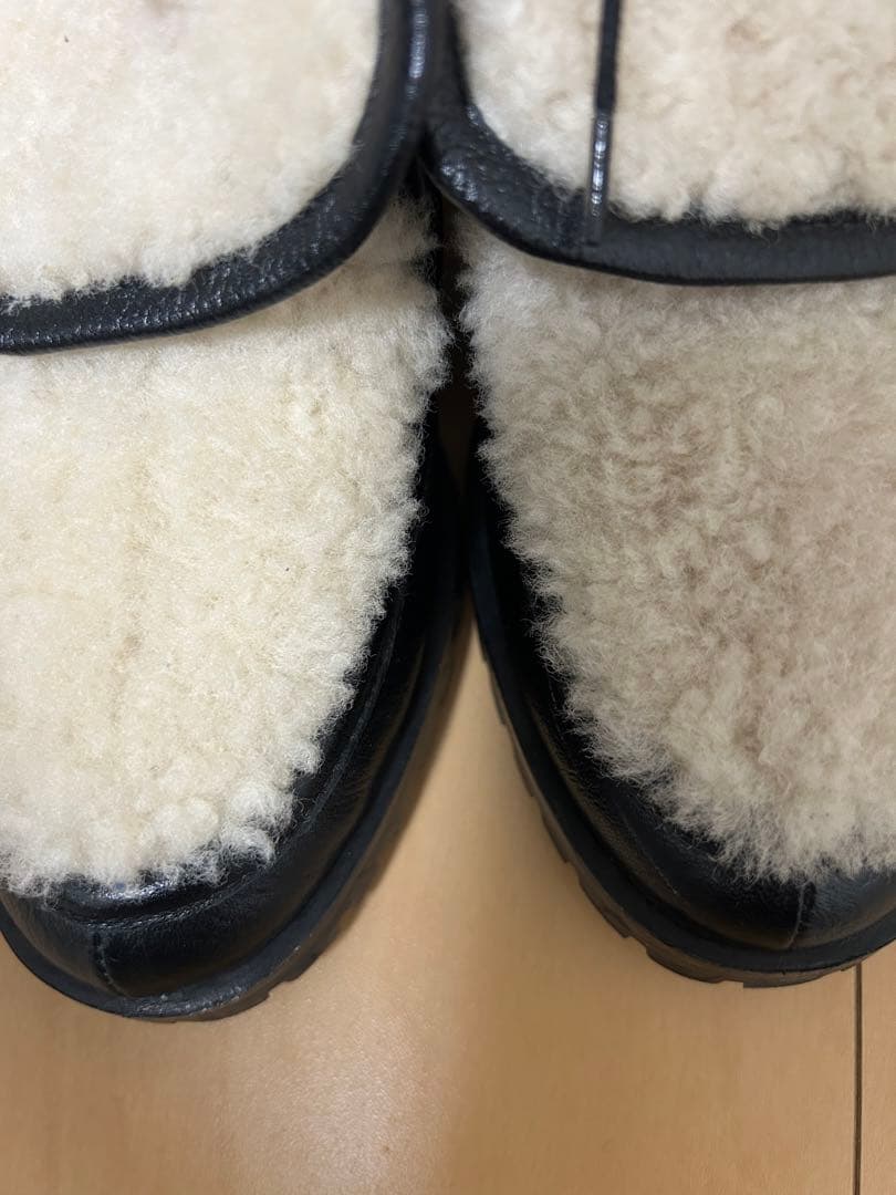 【美品】ネブローニ NEBULONIE ムートン ローファー 本革 36.5