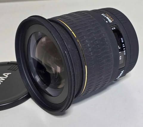 シグマレンズ 20mm F1.8 EX DG ASPHERICAL EF美品