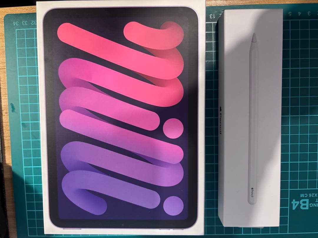 iPad mini 第6世代 Wifi パープル + Pencil