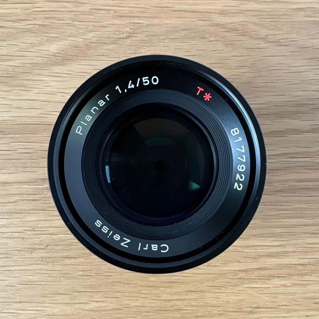 【動作品】Carl Zeiss Planar 1.4/50 単焦点レンズ