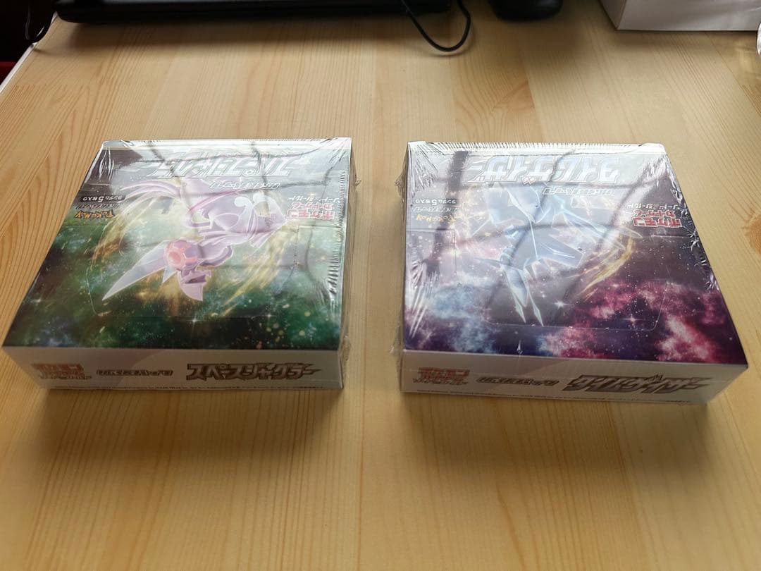 スペースジャグラー&タイムゲイザー未開封BOX 　シュリンク付