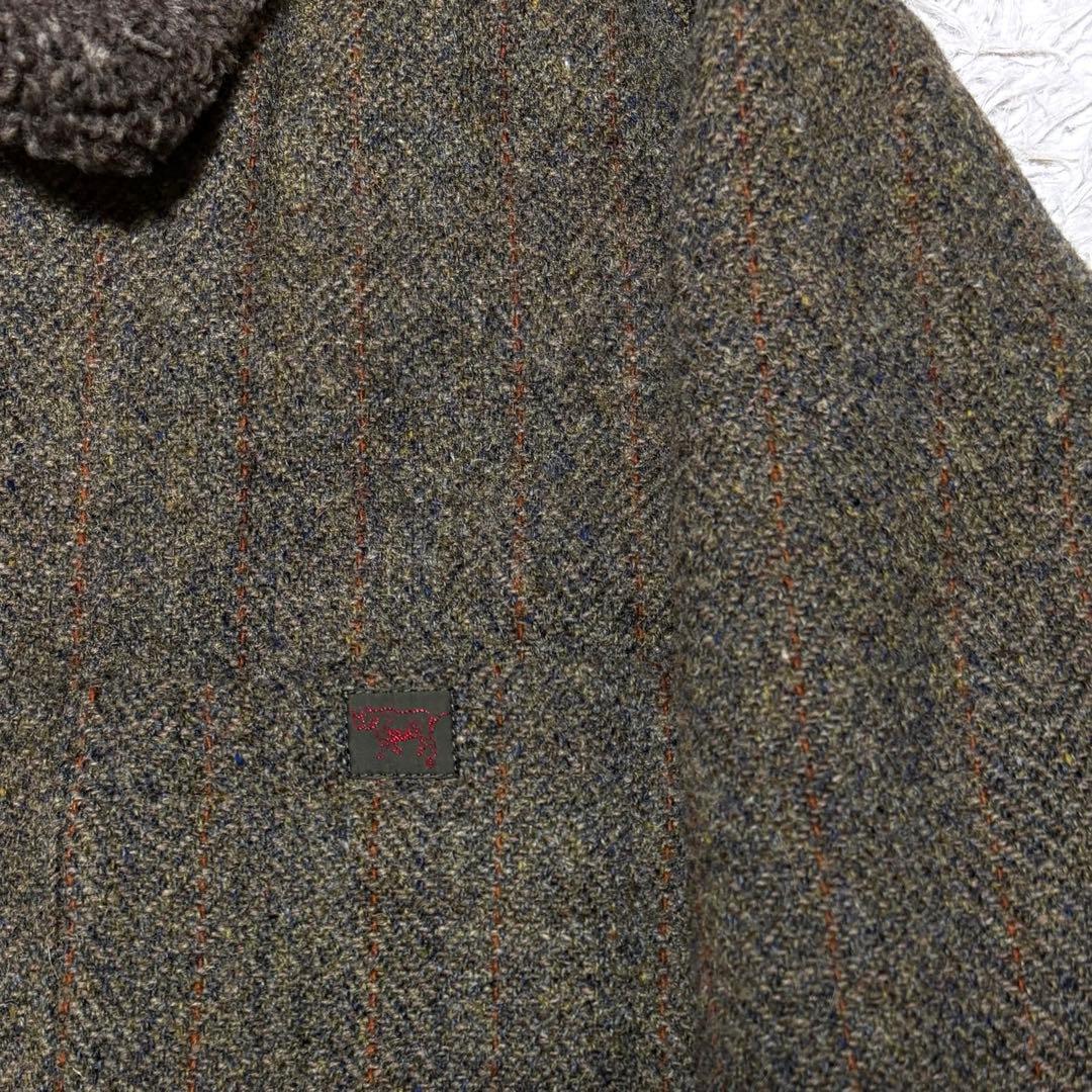 正規品✨羊革ムートンジャケット　PAPAS 　カバーオール